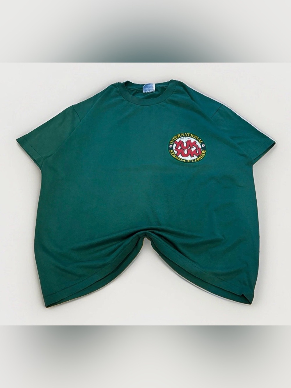 Vintage Yuk Yuk's Comedy T-Shirt Size Large Single Stitch Made in USA Stand Up